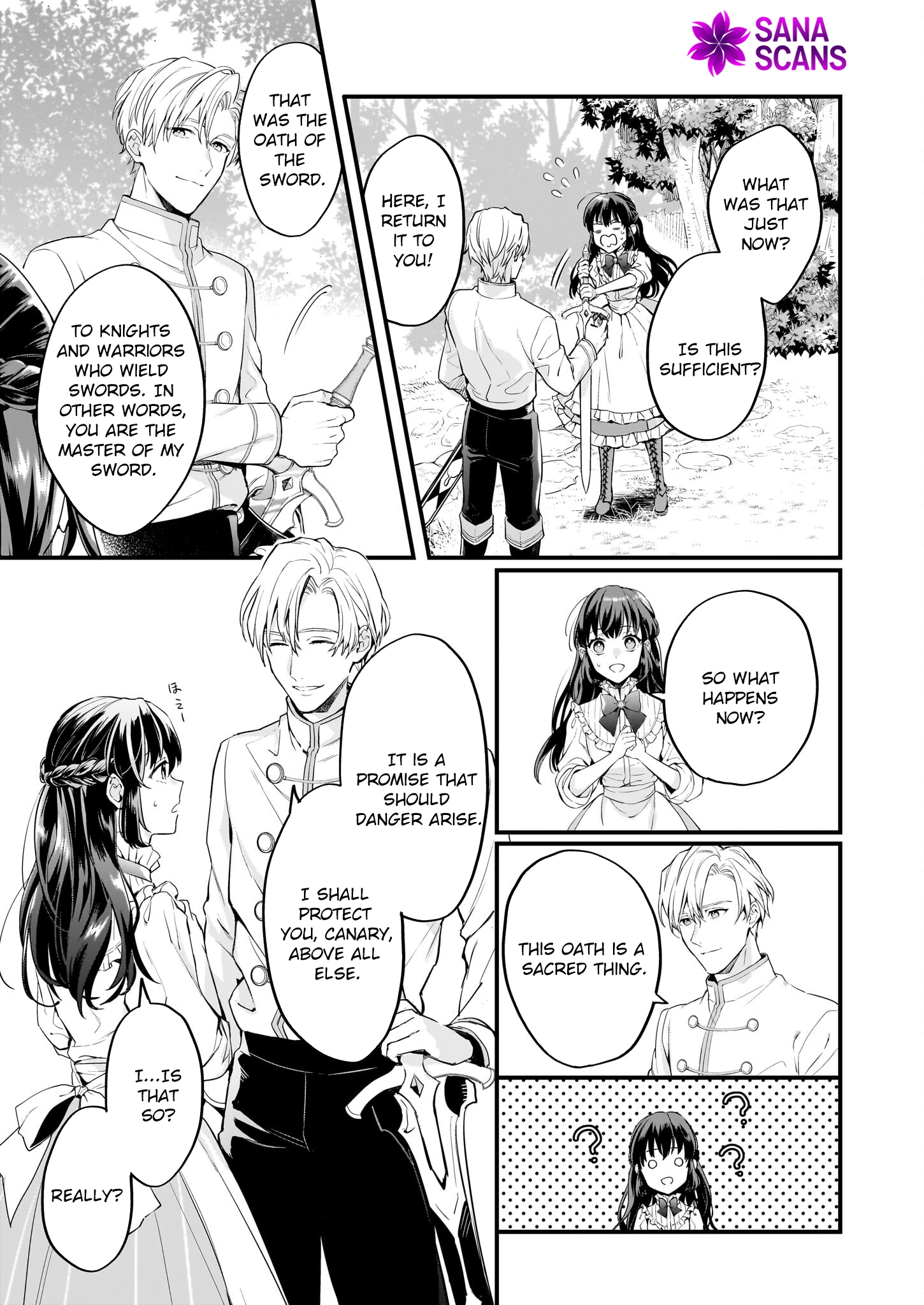 The Exiled Former Lady Loved by a Prince She Found in the Forest, Awakening as a Saint. Chapter 4 Page 25